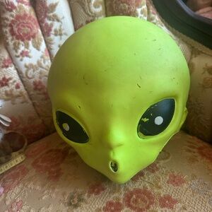 Huge Green Alien Squishy Rare!